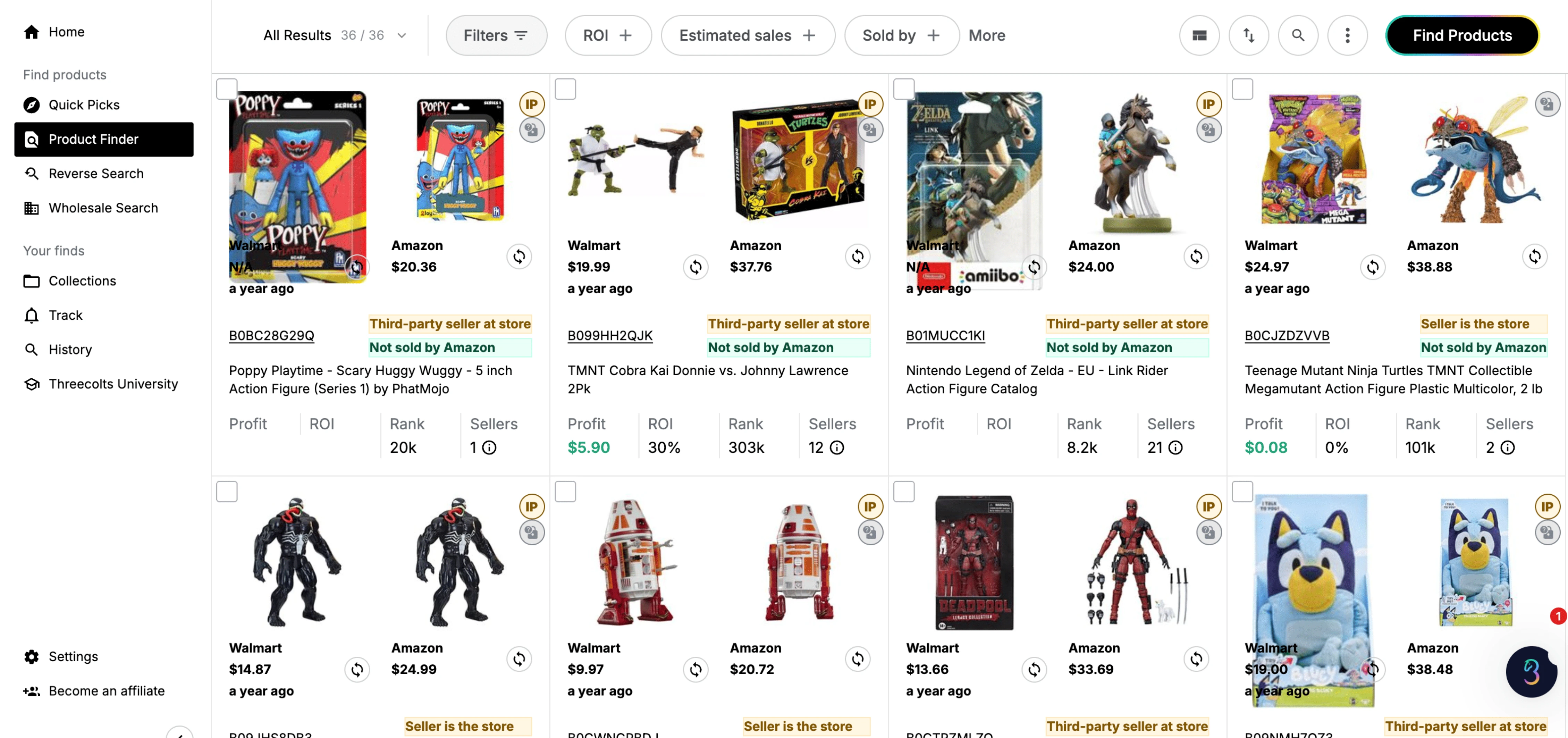 Search mode demo